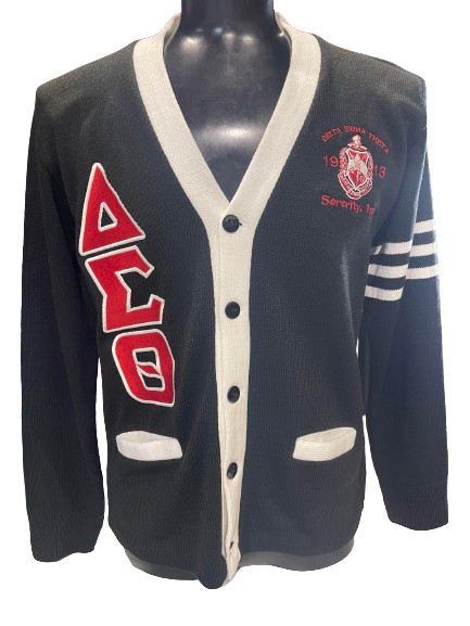 Delta sigma theta varsity sweater hotsell