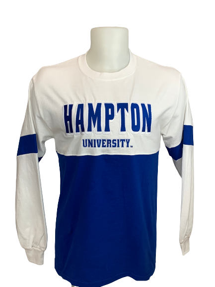 Hampton Pirates Long Sleeve T-Shirt - Royal