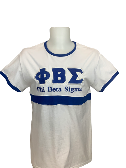 ΦΒΣ Embroidered Custom Stripe Shirt (Limited Edition) | Shirt