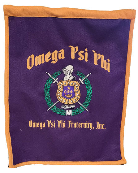 Omega Psi Phi Man Cave Wall Banner