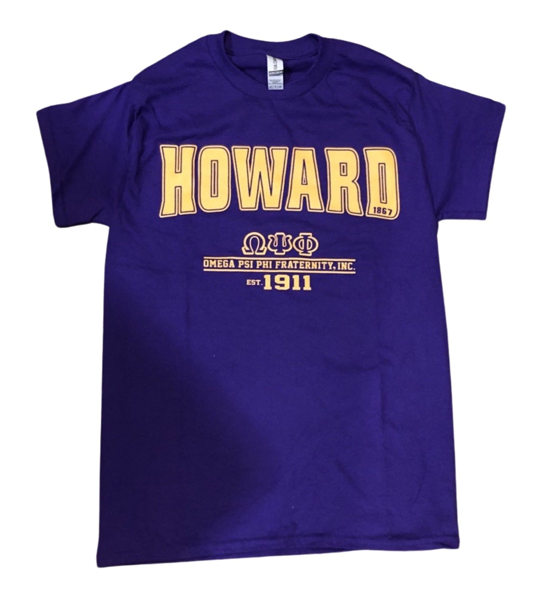 Omega Psi Phi Howard University Graphic Tee – Heritage Treasures Inc